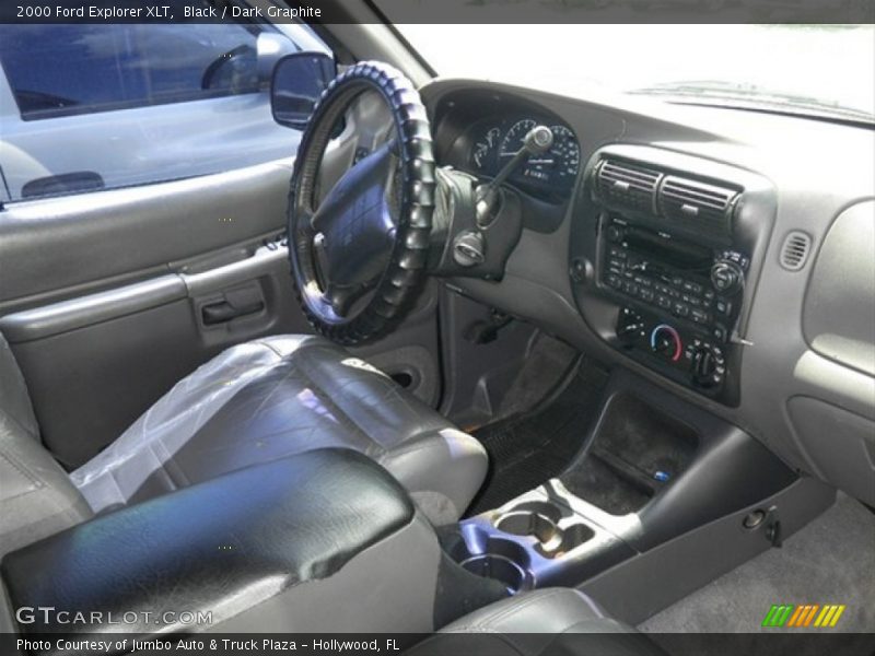 Black / Dark Graphite 2000 Ford Explorer XLT
