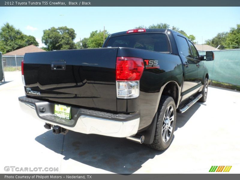 Black / Black 2012 Toyota Tundra TSS CrewMax