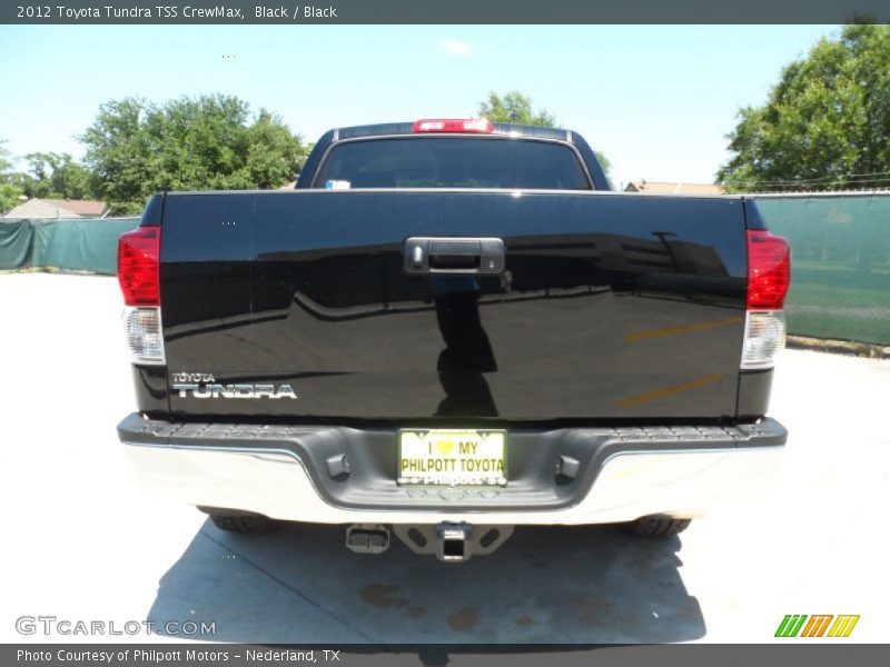 Black / Black 2012 Toyota Tundra TSS CrewMax