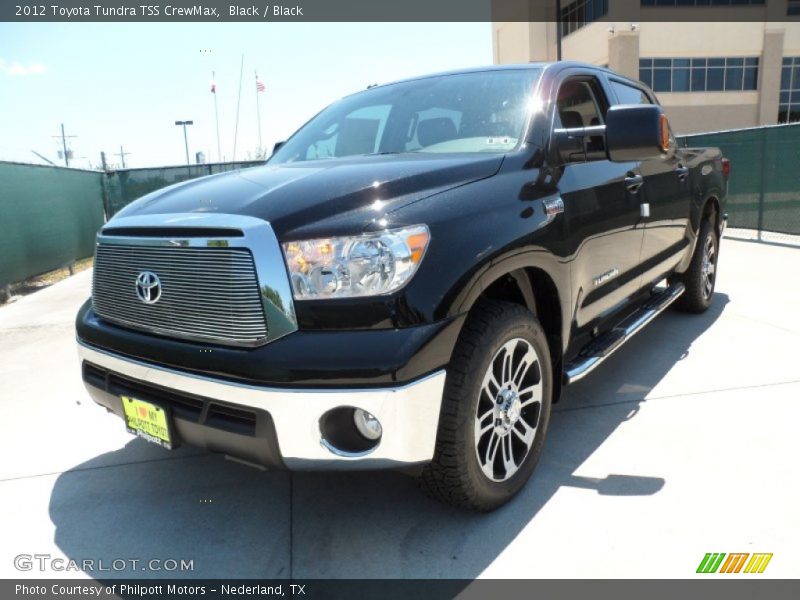 Black / Black 2012 Toyota Tundra TSS CrewMax