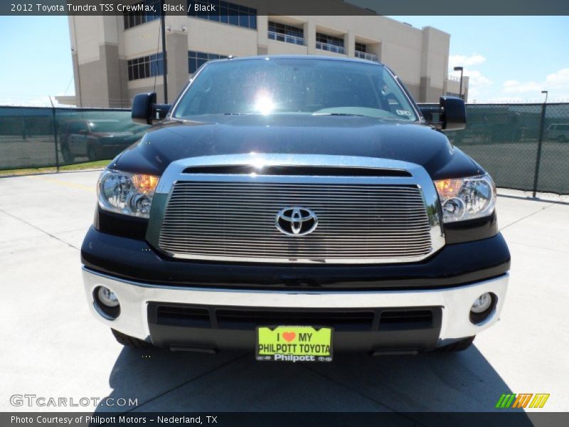Black / Black 2012 Toyota Tundra TSS CrewMax