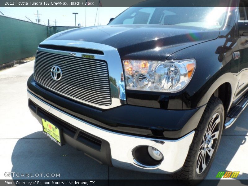 Black / Black 2012 Toyota Tundra TSS CrewMax