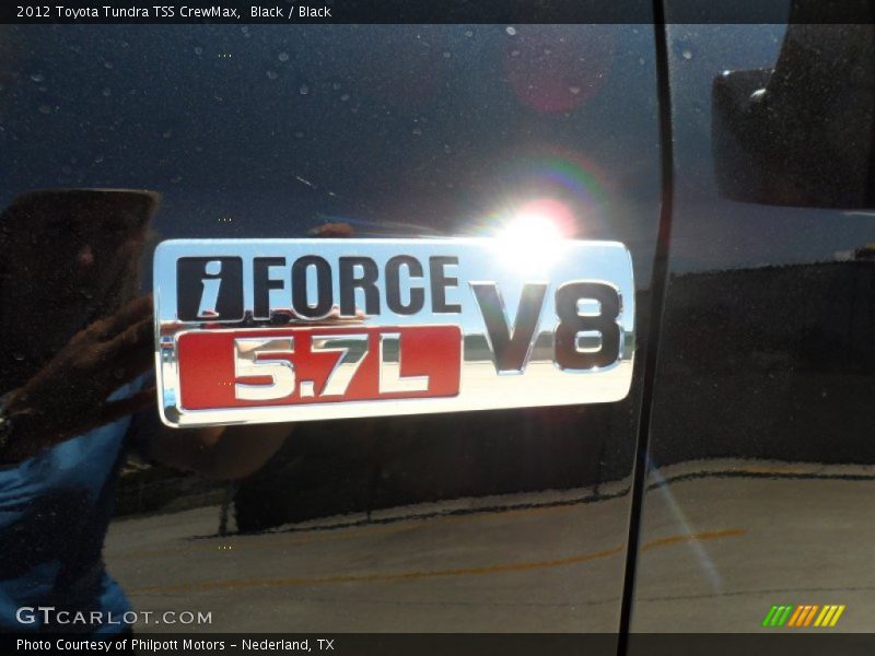 Black / Black 2012 Toyota Tundra TSS CrewMax
