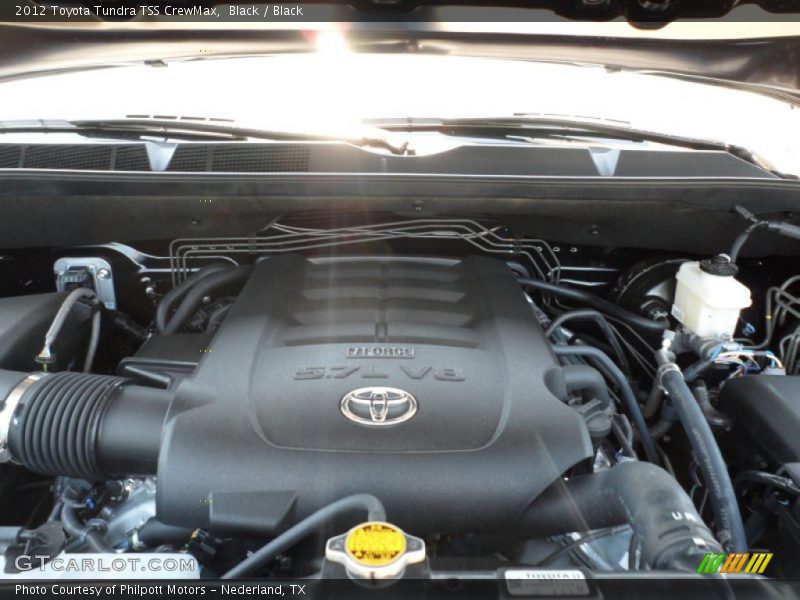 Black / Black 2012 Toyota Tundra TSS CrewMax