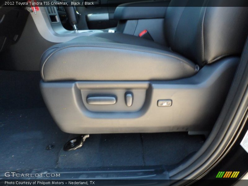 Front Seat of 2012 Tundra TSS CrewMax