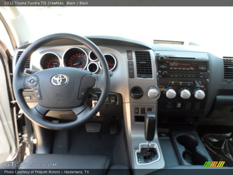 Black / Black 2012 Toyota Tundra TSS CrewMax