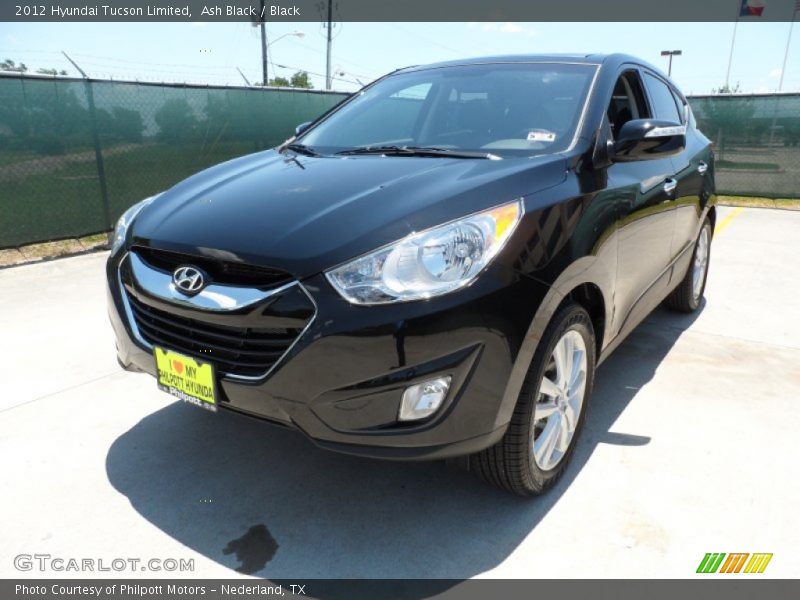 Ash Black / Black 2012 Hyundai Tucson Limited