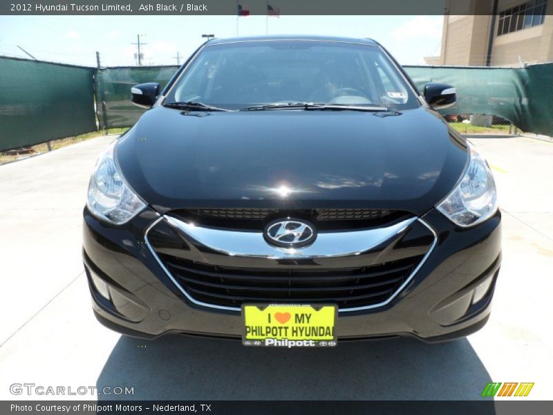 Ash Black / Black 2012 Hyundai Tucson Limited