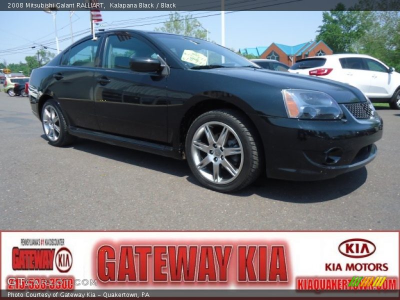 Kalapana Black / Black 2008 Mitsubishi Galant RALLIART