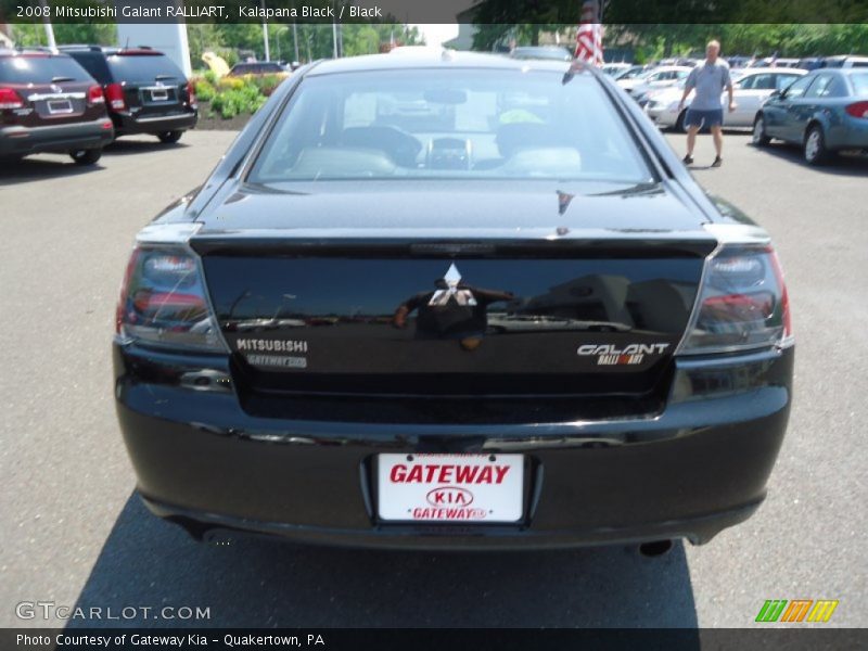 Kalapana Black / Black 2008 Mitsubishi Galant RALLIART