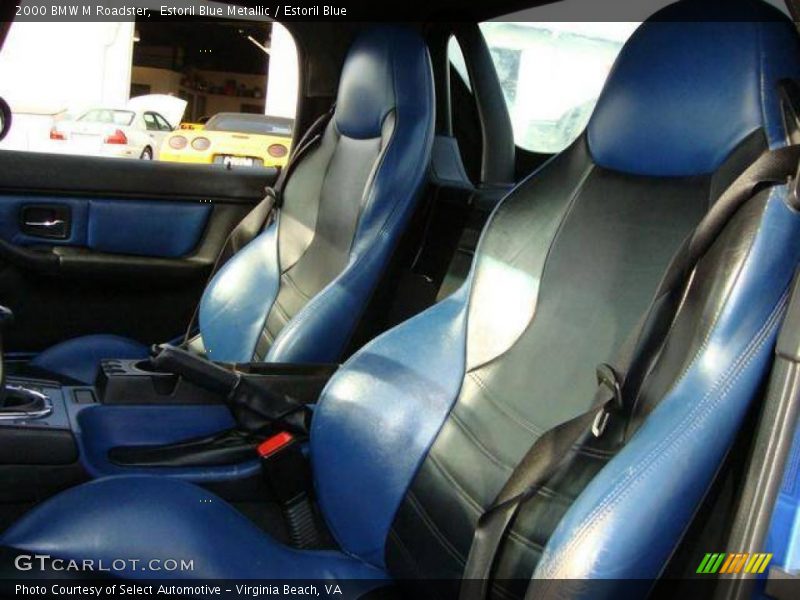  2000 M Roadster Estoril Blue Interior
