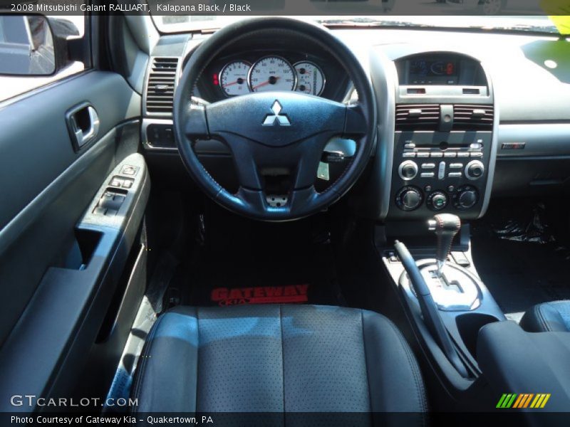 Dashboard of 2008 Galant RALLIART