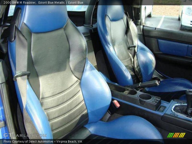  2000 M Roadster Estoril Blue Interior