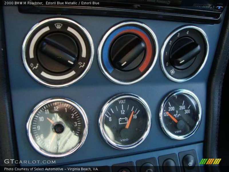 Controls of 2000 M Roadster