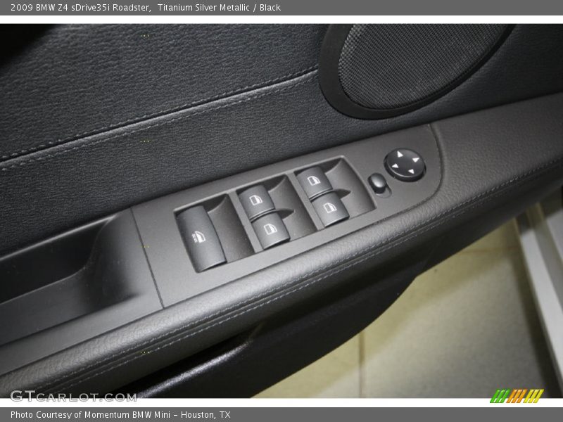 Titanium Silver Metallic / Black 2009 BMW Z4 sDrive35i Roadster
