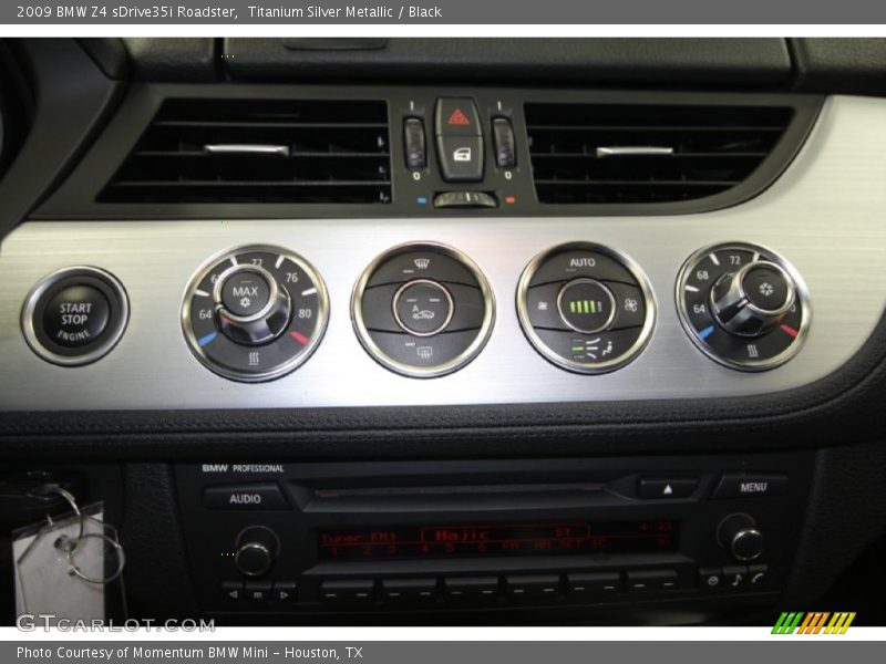 Titanium Silver Metallic / Black 2009 BMW Z4 sDrive35i Roadster