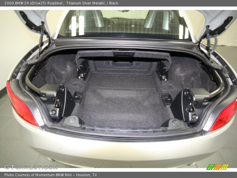 Titanium Silver Metallic / Black 2009 BMW Z4 sDrive35i Roadster