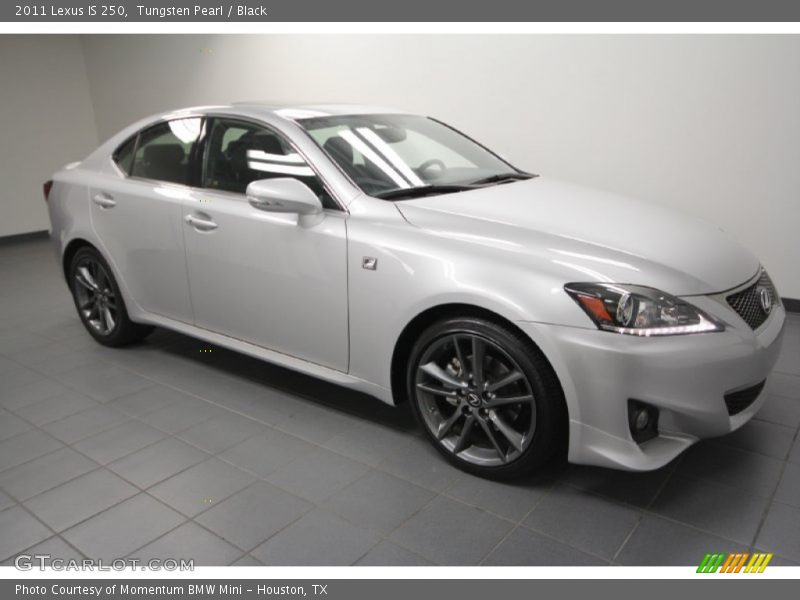 Tungsten Pearl / Black 2011 Lexus IS 250