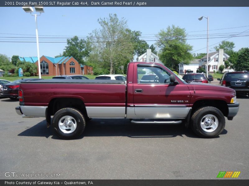  2001 Ram 1500 SLT Regular Cab 4x4 Dark Garnet Red Pearl