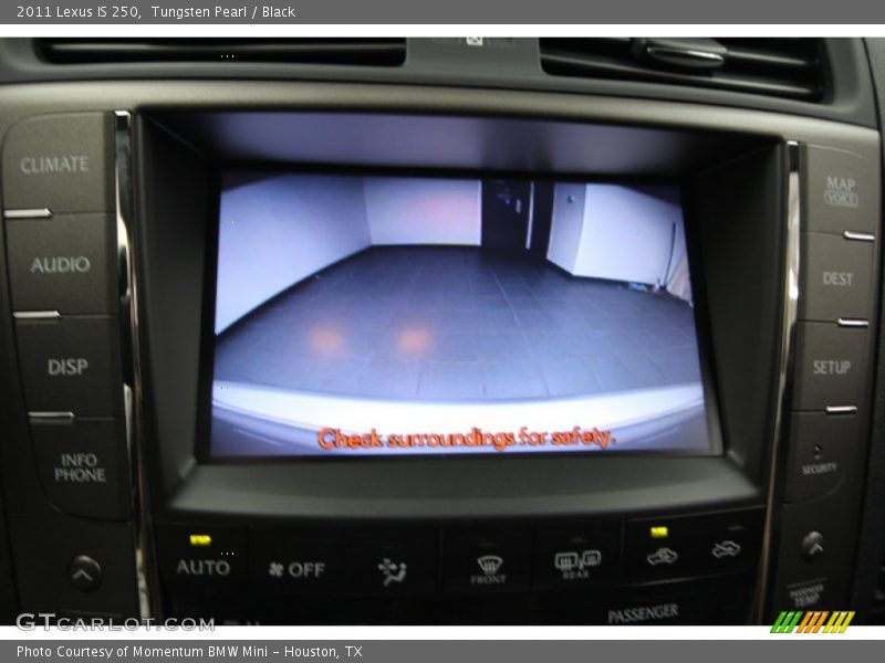 Tungsten Pearl / Black 2011 Lexus IS 250