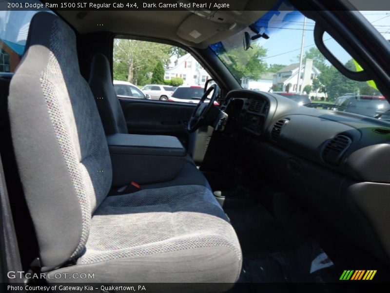 Dark Garnet Red Pearl / Agate 2001 Dodge Ram 1500 SLT Regular Cab 4x4