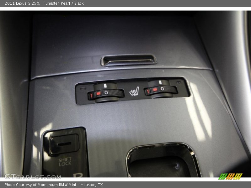 Tungsten Pearl / Black 2011 Lexus IS 250