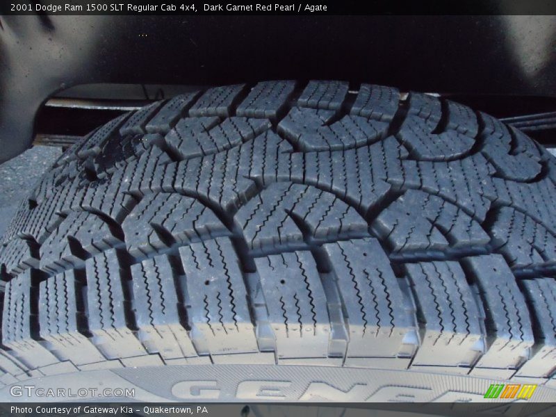 Dark Garnet Red Pearl / Agate 2001 Dodge Ram 1500 SLT Regular Cab 4x4