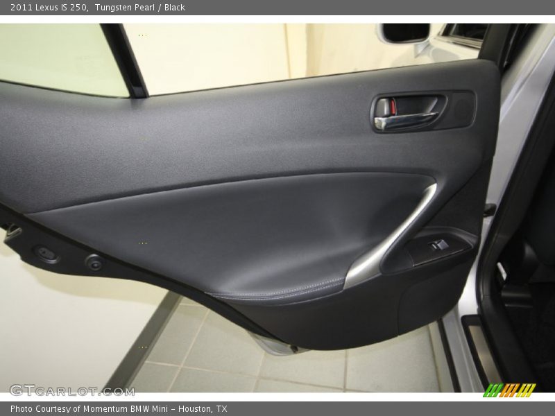 Tungsten Pearl / Black 2011 Lexus IS 250