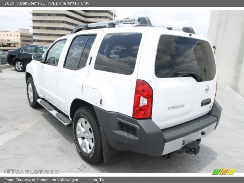 Avalanche White / Gray 2010 Nissan Xterra SE