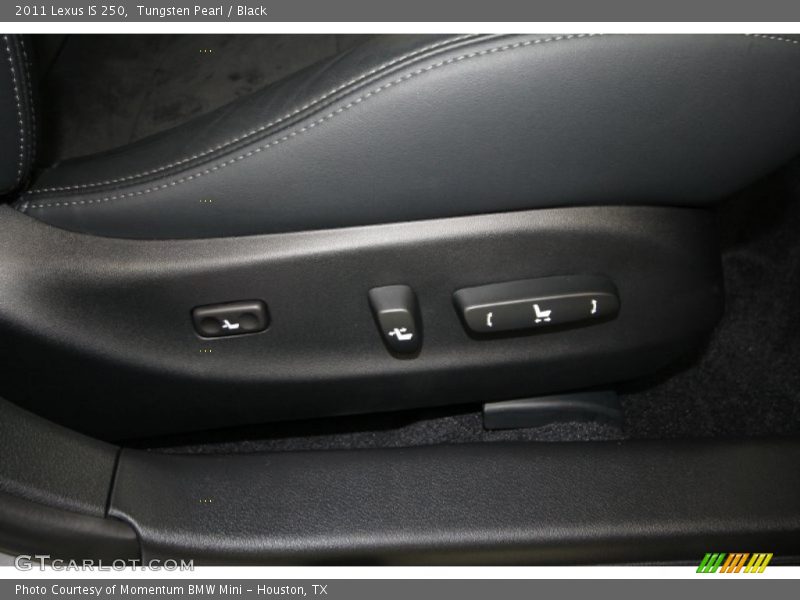 Tungsten Pearl / Black 2011 Lexus IS 250