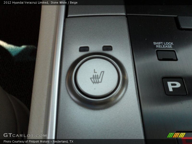 Stone White / Beige 2012 Hyundai Veracruz Limited