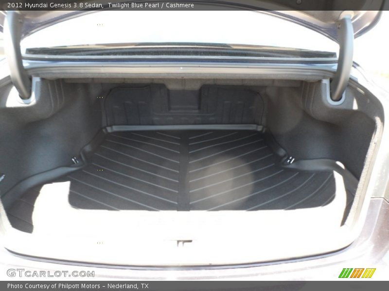 Twilight Blue Pearl / Cashmere 2012 Hyundai Genesis 3.8 Sedan