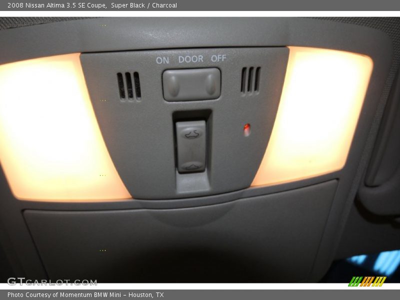 Super Black / Charcoal 2008 Nissan Altima 3.5 SE Coupe