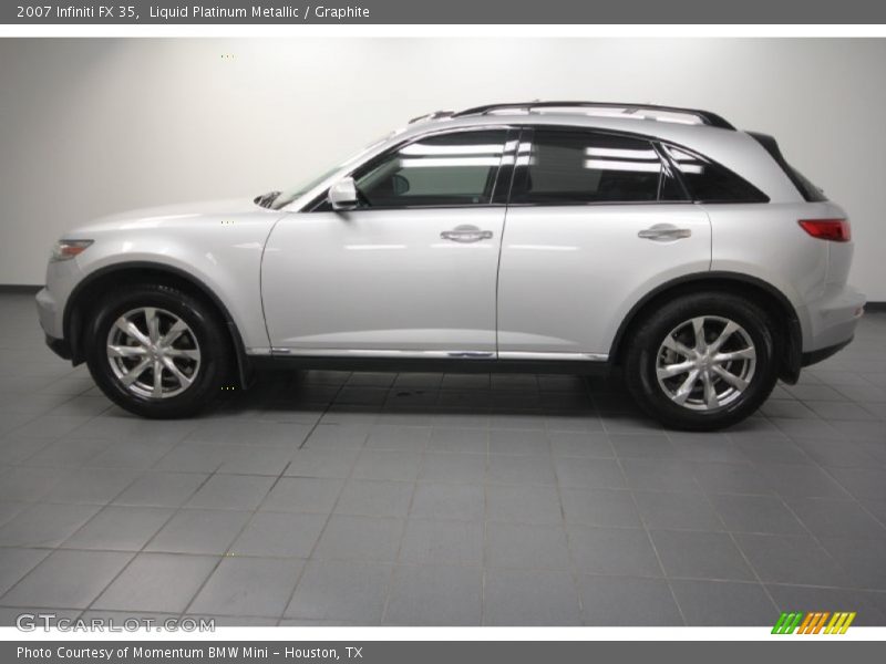 Liquid Platinum Metallic / Graphite 2007 Infiniti FX 35