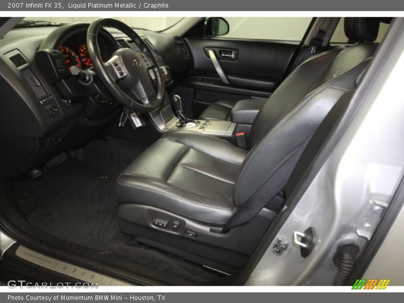 Liquid Platinum Metallic / Graphite 2007 Infiniti FX 35