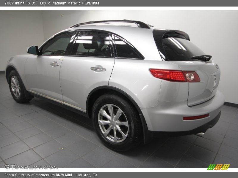 Liquid Platinum Metallic / Graphite 2007 Infiniti FX 35
