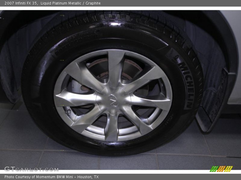 Liquid Platinum Metallic / Graphite 2007 Infiniti FX 35