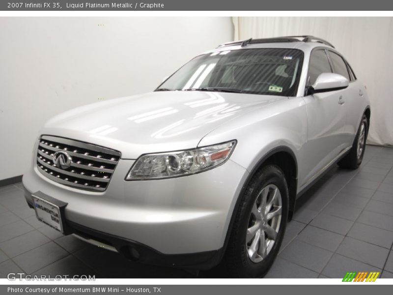 Liquid Platinum Metallic / Graphite 2007 Infiniti FX 35