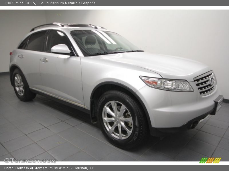 Liquid Platinum Metallic / Graphite 2007 Infiniti FX 35