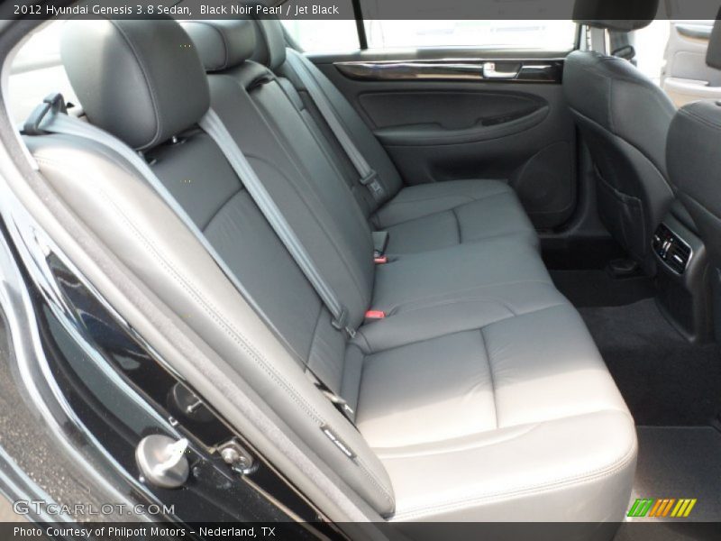 Black Noir Pearl / Jet Black 2012 Hyundai Genesis 3.8 Sedan