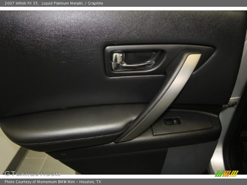 Liquid Platinum Metallic / Graphite 2007 Infiniti FX 35