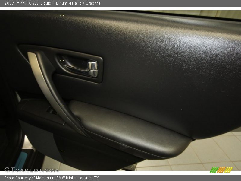 Liquid Platinum Metallic / Graphite 2007 Infiniti FX 35