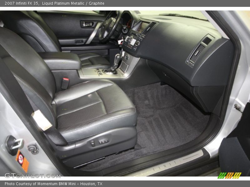 Liquid Platinum Metallic / Graphite 2007 Infiniti FX 35
