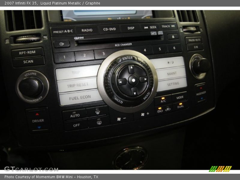 Liquid Platinum Metallic / Graphite 2007 Infiniti FX 35