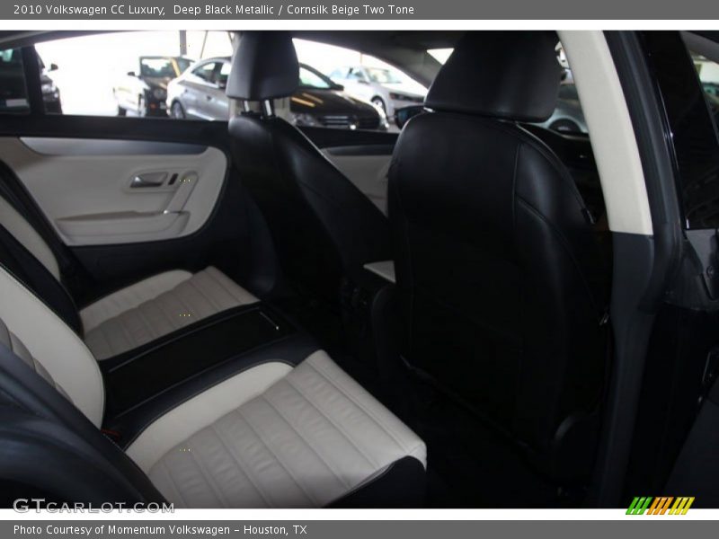 Deep Black Metallic / Cornsilk Beige Two Tone 2010 Volkswagen CC Luxury