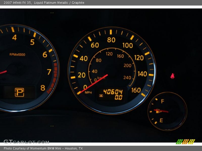 Liquid Platinum Metallic / Graphite 2007 Infiniti FX 35