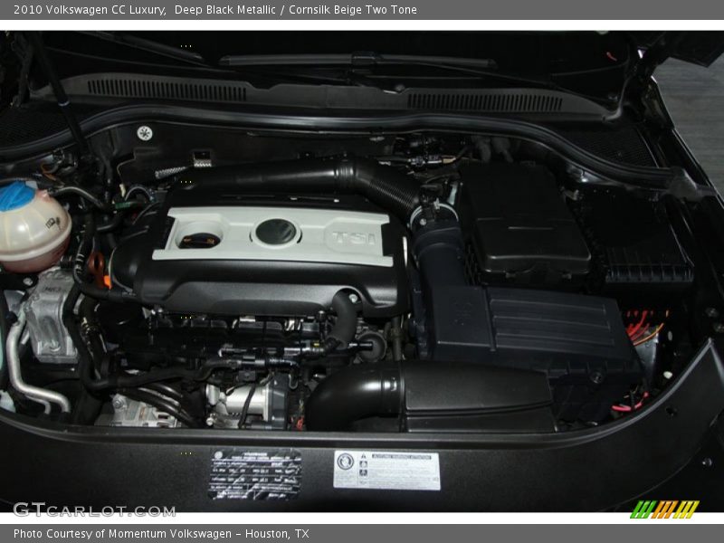 Deep Black Metallic / Cornsilk Beige Two Tone 2010 Volkswagen CC Luxury