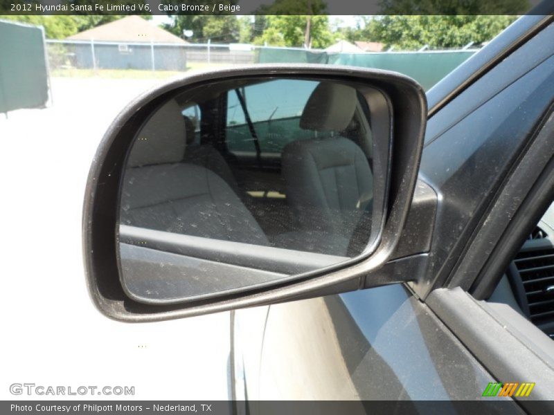 Cabo Bronze / Beige 2012 Hyundai Santa Fe Limited V6