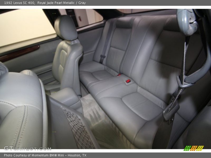 Rear Seat of 1992 SC 400