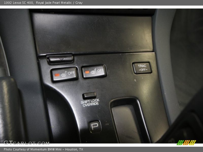 Royal Jade Pearl Metallic / Gray 1992 Lexus SC 400